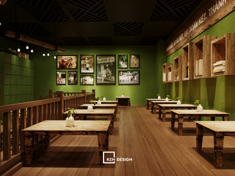 Thiết kế KAKA Cafe tại Hàn Quốc cực thu hút